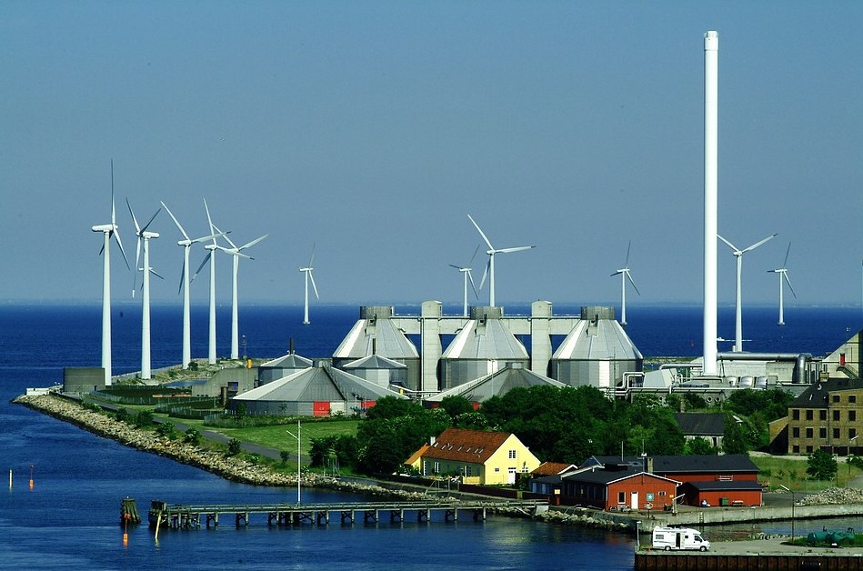 Дания ветроэнергетика